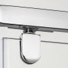 NEW TRENDY Kabina prysznicowa półokrągła NEW KOMFORT 90x90x195 szkło czyste 6mm K-0436